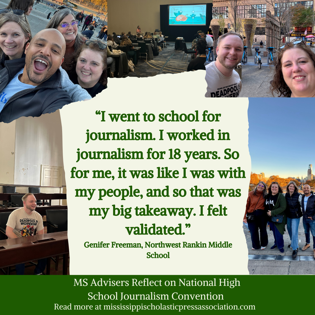 MS Advisers Reflect on National High School Journalism Convention