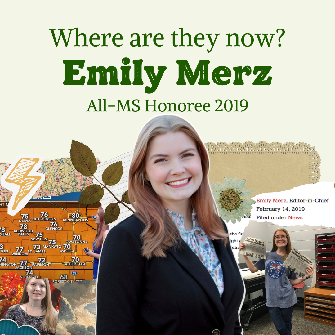 Former All-MS Honoree Emily Merz Details Journey to Becoming a Meteorologist